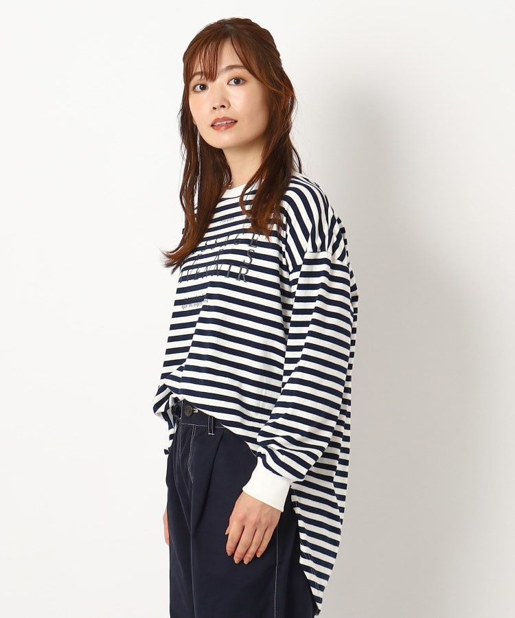 ルイシャンタン(Lui Chantant)の【洗える／メッセージロゴ】ビッグシルエットロンTEE20