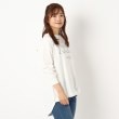 ルイシャンタン(Lui Chantant)の【洗える／メッセージロゴ】ビッグシルエットロンTEE7