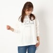 ルイシャンタン(Lui Chantant)の【洗える／メッセージロゴ】ビッグシルエットロンTEE8