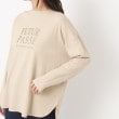 ルイシャンタン(Lui Chantant)の【洗える】メッセージロゴロンTEE5