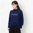 ルイシャンタン(Lui Chantant)の【あったかい／日本製】ロゴメッセージセーター15