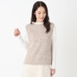 ルイシャンタン(Lui Chantant)の【あったかい／2WAY】ウールシルク前開きベスト16
