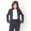 ルイシャンタン(Lui Chantant)の【洗える／日本製／セットアップ可】シングルテーラードジャケット ブルー(393)