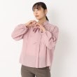 ルイシャンタン(Lui Chantant)の【洗える／日本製】しっとりダンガリーシャツ ピンク(072)