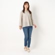 ルイシャンタン(Lui Chantant)の【キーネック/日本製/洗える】ナチュラルコットンブラウス11