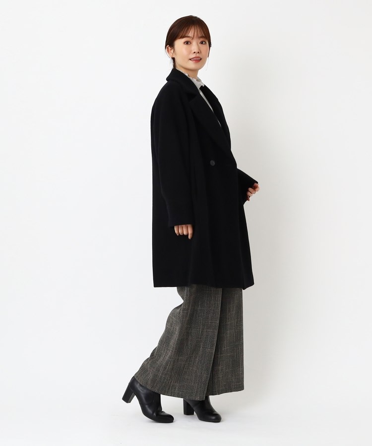 ルイシャンタン(Lui Chantant)の【あったかい／日本製】ウールモッサシンプルコート16