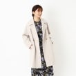 ルイシャンタン(Lui Chantant)の【あったかい／日本製】ウールモッサシンプルコート オフホワイト(003)