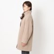 ルイシャンタン(Lui Chantant)の【大人気／あったかい／日本製】ウール混モッサシンプルテーラーコート2