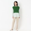 ルイシャンタン(Lui Chantant)の【重ね着風／洗える】ニットドッキングシャツ21