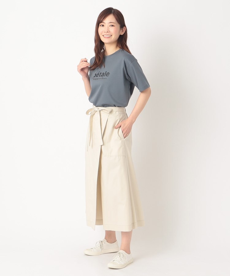 ルイシャンタン(Lui Chantant)の【接触冷感／ロゴ／日本製】フレンチロゴ半袖Tシャツ13