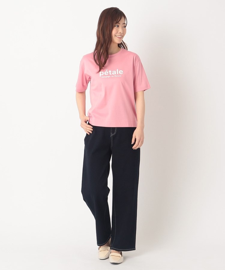 ルイシャンタン(Lui Chantant)の【接触冷感／ロゴ／日本製】フレンチロゴ半袖Tシャツ20