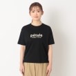 ルイシャンタン(Lui Chantant)の【接触冷感／ロゴ／日本製】フレンチロゴ半袖Tシャツ1