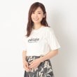 ルイシャンタン(Lui Chantant)の【接触冷感／ロゴ／日本製】フレンチロゴ半袖Tシャツ7