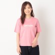 ルイシャンタン(Lui Chantant)の【接触冷感／ロゴ／日本製】フレンチロゴ半袖Tシャツ ピンク(072)