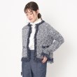 ルイシャンタン(Lui Chantant)の【洗える】ツィード調スラブニットカーディガン11
