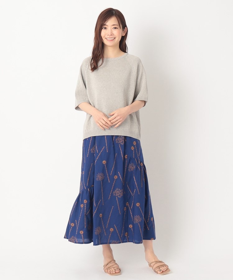 ルイシャンタン(Lui Chantant)の【echino／日本製】echino刺繍デザインスカート11