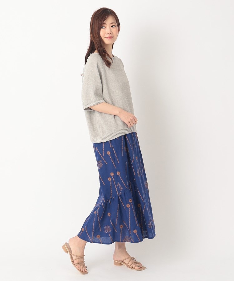 ルイシャンタン(Lui Chantant)の【echino／日本製】echino刺繍デザインスカート12