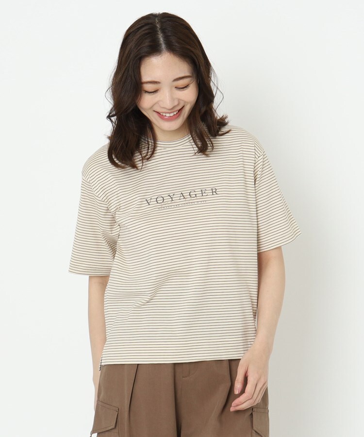 ルイシャンタン(Lui Chantant)の【接触冷感／洗える／日本製】半袖ロゴTシャツ15