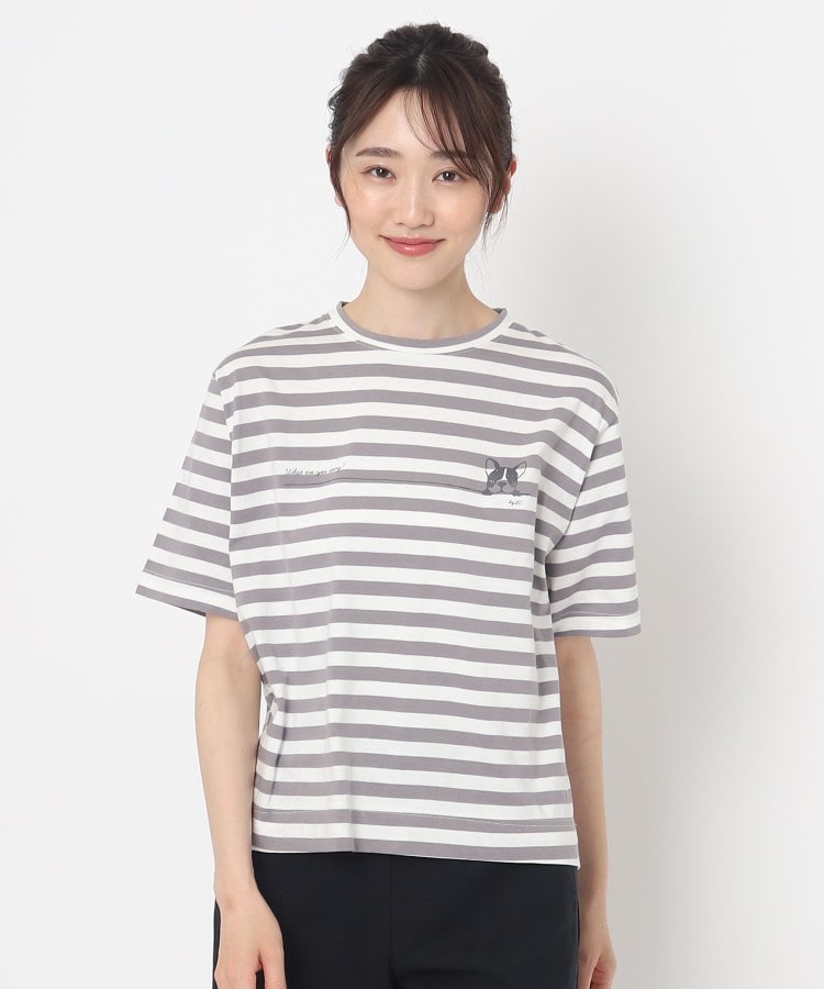 ルイシャンタン(Lui Chantant)の【無地・ボーダー／洗える】コットン・ルイちゃんTシャツ20