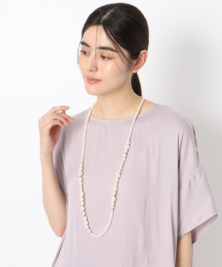 ルイシャンタン(Lui Chantant)の【セレモニー／3WAY】ロングフェイクパールネックレス7