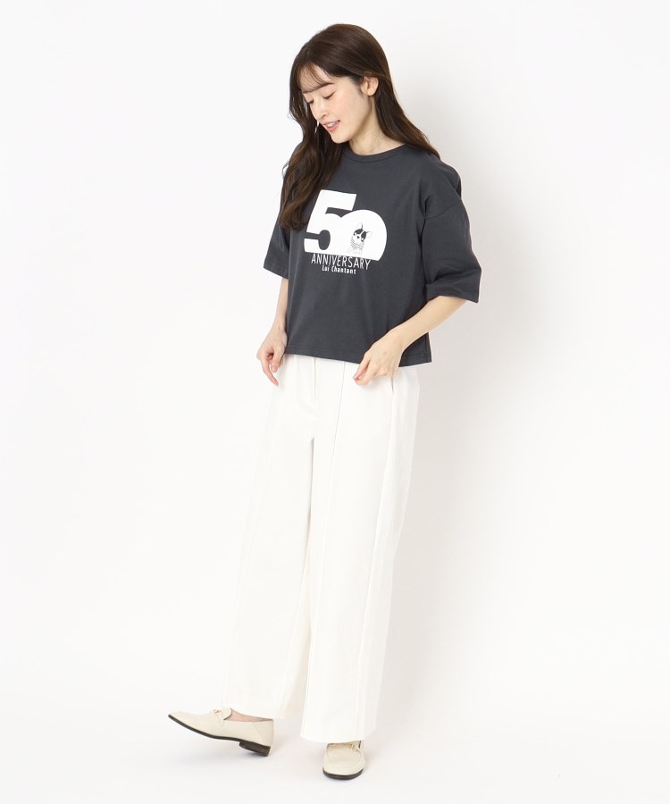 ルイシャンタン(Lui Chantant)の【50周年／洗える／ルイちゃん】ドライタッチTEE フロントプリント22