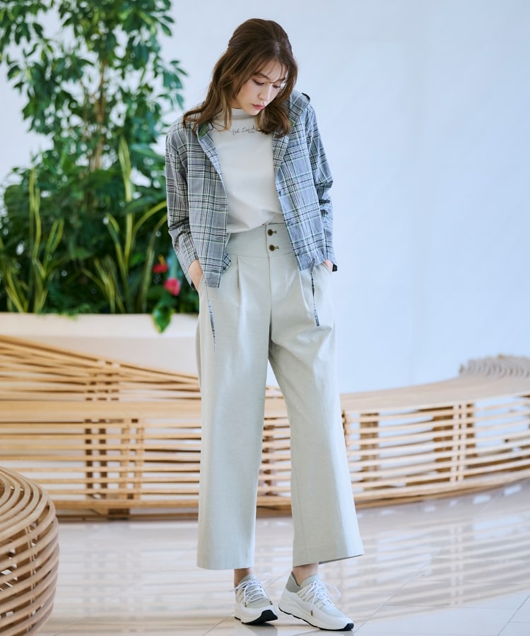 ルイシャンタン(Lui Chantant)の【接触冷感／日本製】パリロゴデザインTシャツ24