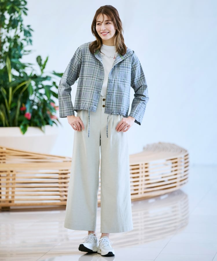 ルイシャンタン(Lui Chantant)の【接触冷感／日本製】パリロゴデザインTシャツ25