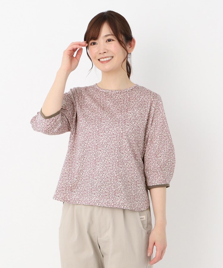 ルイシャンタン(Lui Chantant)の【リバティ／日本製】コットンリバティプルオーバー ピンク(172)