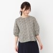 ルイシャンタン(Lui Chantant)の【リバティ／日本製】コットンリバティプルオーバー チャコールグレー(114)