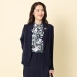 ルイシャンタン(Lui Chantant)の【セレモニー／セットアップ可】ダブルクロス シングルテーラードジャケット ブルー(093)