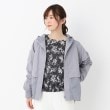 ルイシャンタン(Lui Chantant)の【軽やか／ナイロン】マウンテンパーカブルゾン グレー(012)