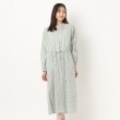ルイシャンタン(Lui Chantant)の【ロング丈／羽織り可能／日本製】小さいペイズリー柄ワンピース13