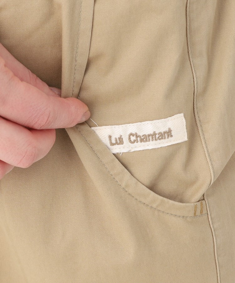 ルイシャンタン(Lui Chantant)の【ナチュラル感／ストレート】チノストレッチパンツ10