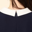 ルイシャンタン(Lui Chantant)の【セレモニー／セットアップ可】ダブルクロス 配色衿ブラウス5