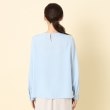 ルイシャンタン(Lui Chantant)の【洗える／華やか】センターフリル ジョーゼットブラウス3