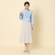 ルイシャンタン(Lui Chantant)の【洗える／華やか】センターフリル ジョーゼットブラウス19