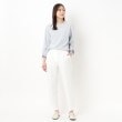 ルイシャンタン(Lui Chantant)の【洗える／日本製】袖フリルリボン ストライプブラウス18