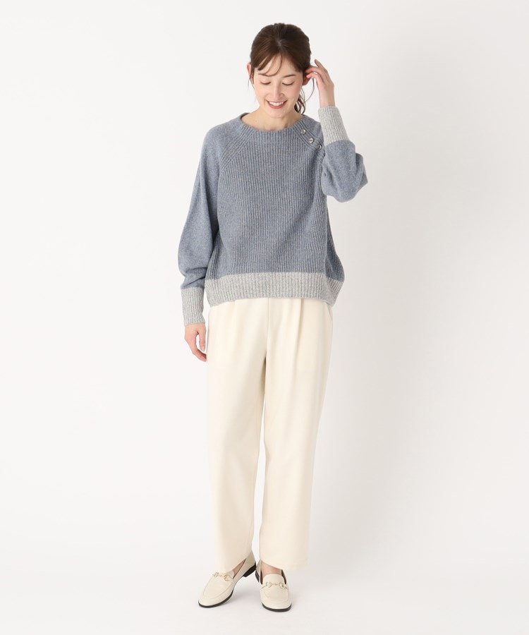 ルイシャンタン(Lui Chantant)の【上品な／日本製／春ニット】シルクウール混セーター18