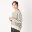 ルイシャンタン(Lui Chantant)の【上品な／日本製／春ニット】シルクウール混セーター8