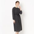 ルイシャンタン(Lui Chantant)の【洗える／日本製】ドット柄フレアシルエットワンピース11