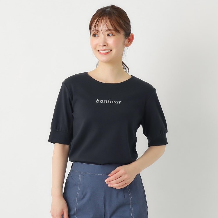 ルイシャンタン(Lui Chantant)の【洗える／日本製】フライスロゴTシャツ Ｔシャツ