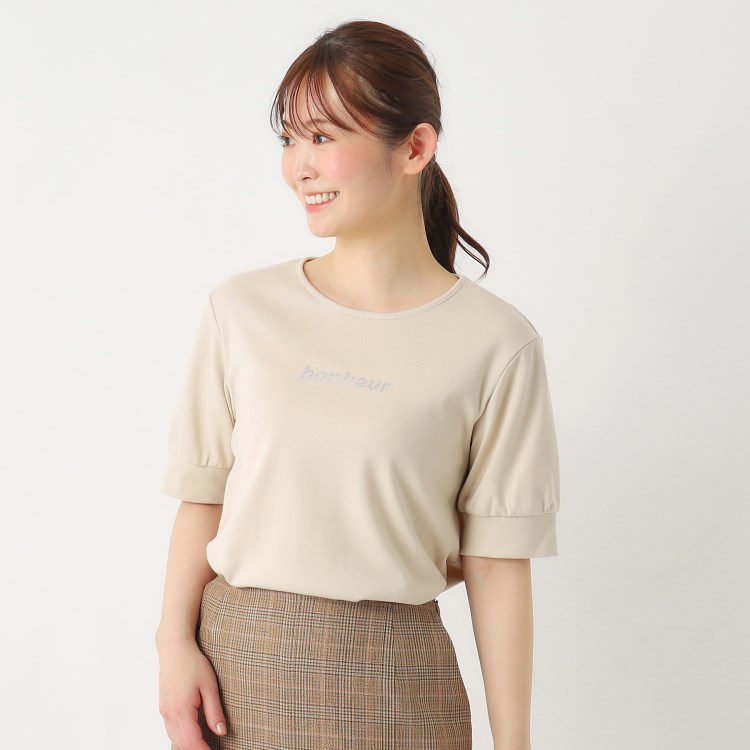 ルイシャンタン(Lui Chantant)の【洗える／日本製】フライスロゴTシャツ Ｔシャツ
