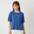 ルイシャンタン(Lui Chantant)の【洗える／日本製】フライスロゴTシャツ ブルー(092)