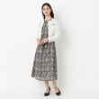 ルイシャンタン(Lui Chantant)の【洗える／日本製】フラワーマーメイドシルエットワンピース15