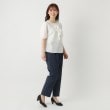 ルイシャンタン(Lui Chantant)の【セットアップ可／洗える／日本製】軽やかバスケットテーパードパンツ19