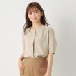 ルイシャンタン(Lui Chantant)の【セットアップ可／洗える／日本製】軽やかバスケットブラウス8