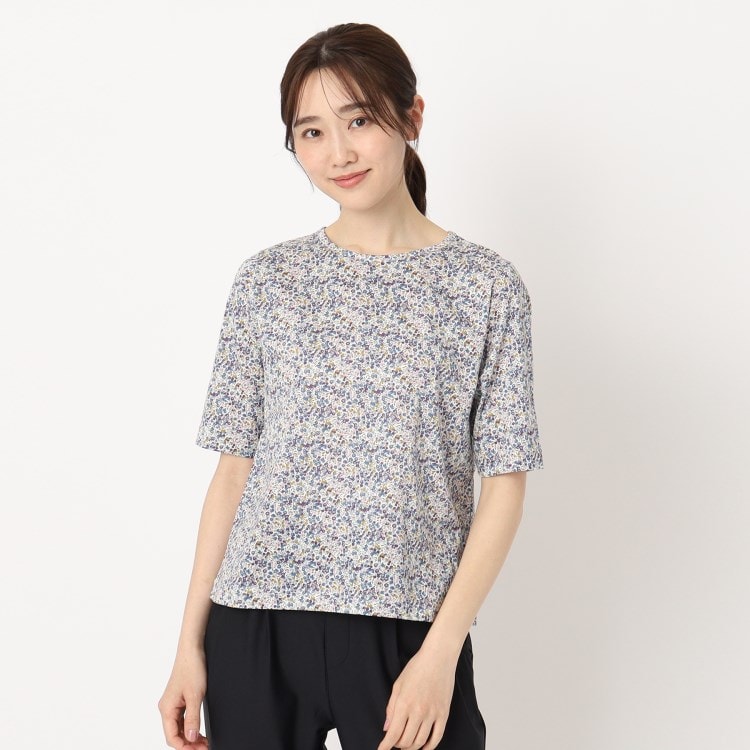 ルイシャンタン(Lui Chantant)の【洗える／日本製／ジャージ素材】リバティTシャツ Ｔシャツ