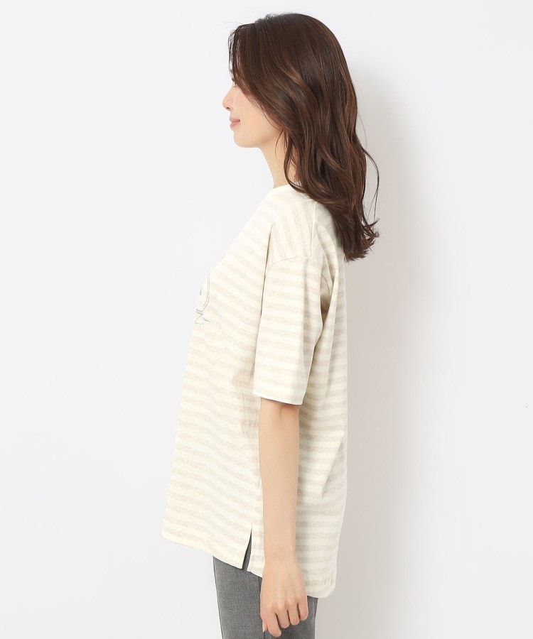 ルイシャンタン(Lui Chantant)の【洗える／無地／ボーダー】ジャージグラフィックTシャツ2