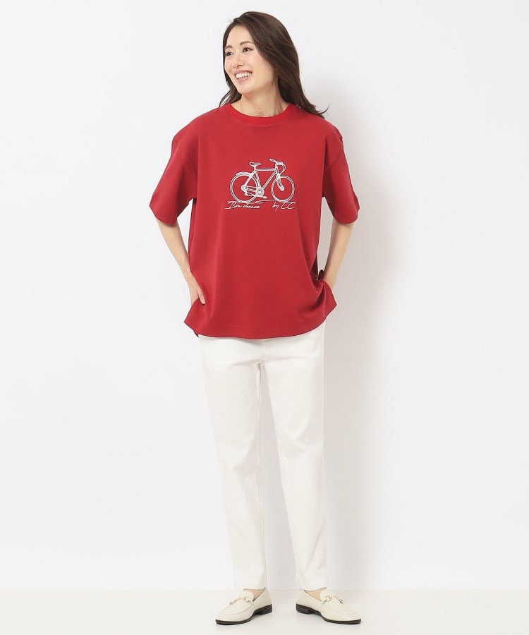 ルイシャンタン(Lui Chantant)の【洗える／無地／ボーダー】ジャージグラフィックTシャツ18