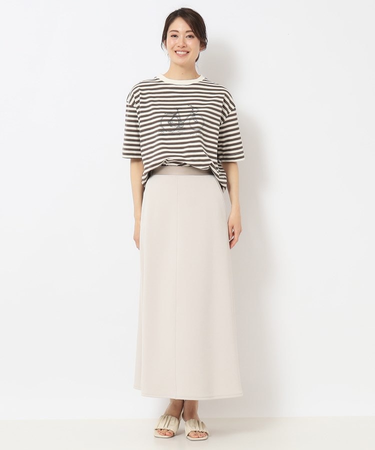 ルイシャンタン(Lui Chantant)の【洗える／無地／ボーダー】ジャージグラフィックTシャツ22